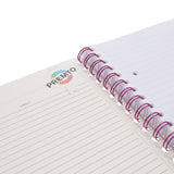 Premto A5 Wiro Notebook - 200 Pages - Admiral Blue | Stationery Shop UK