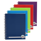 Premto A5 Wiro Notebook - 200 Pages - Admiral Blue | Stationery Shop UK
