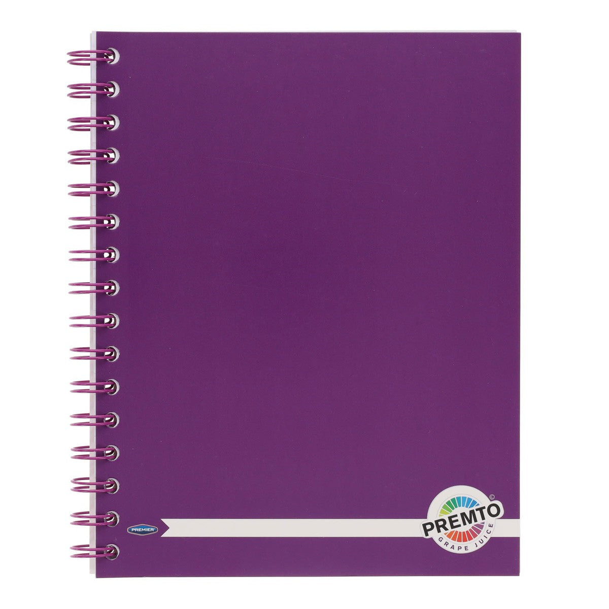 Premto A5 Wiro Notebook - 200 Pages - Grape Juice – Stationery Shop