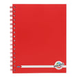 Premto A5 Wiro Notebook - 200 Pages - Ketchup Red