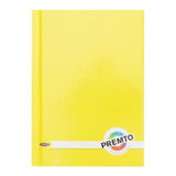 Premto A6 Hardcover Notebook - 160 Pages - Sunshine Yellow | Stationery Shop UK