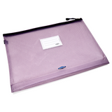 Premto B4+ Ultramesh Expanding Wallet with Zip - Grape Juice Purple | Stationery Shop UK