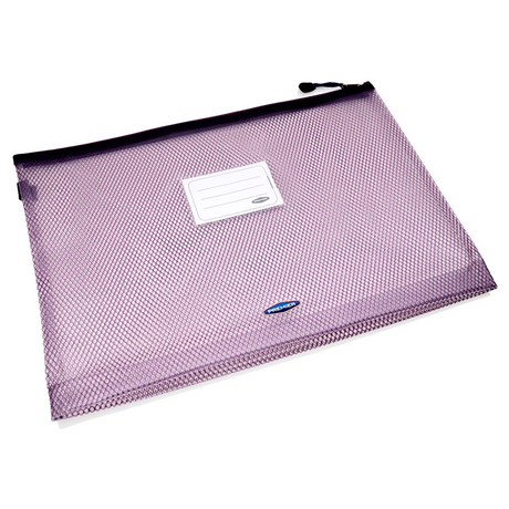 Premto B4+ Ultramesh Expanding Wallet with Zip - Grape Juice Purple