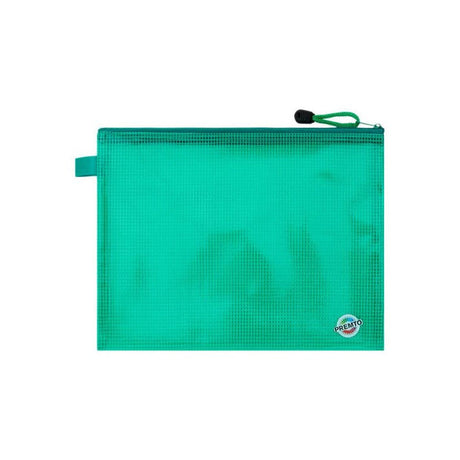 Premto B5 Extra Durable Mesh Wallet - Mint Magic Green | Stationery Shop UK