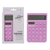 Premto Desktop Calculator - Pastel - Wild Orchid