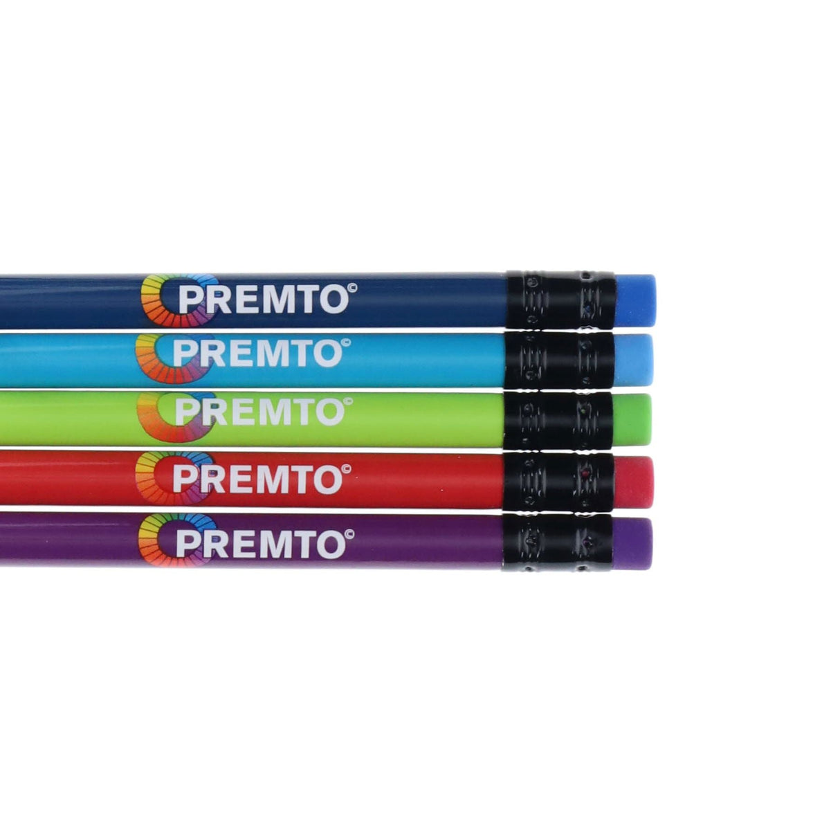 Premto HB Pencils With Eraser Tip - Pack of 5 | Stationery Shop UK