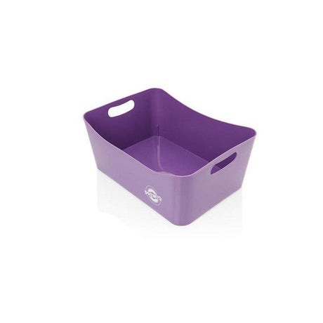 Premto Large Storage Basket - 340x225x140mm - Grape Juice Purple