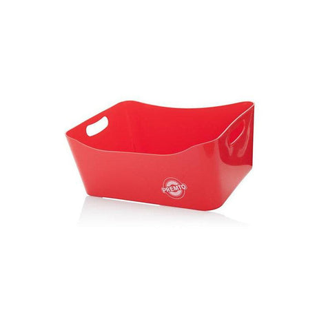 Premto Large Storage Basket - 340x225x140mm - Ketchup Red