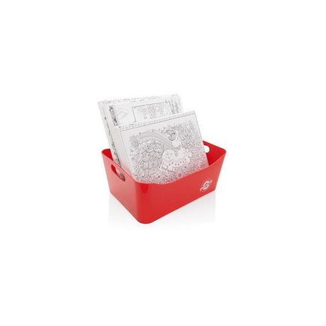 Premto Large Storage Basket - 340x225x140mm - Ketchup Red