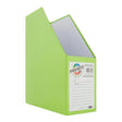 Premto Magazine Organiser - Made of Heavy Duty Cardboard - Caterpillar Green