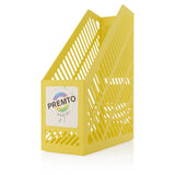 Premto Magazine Organiser - Pastel - Primrose Yellow | Stationery Shop UK