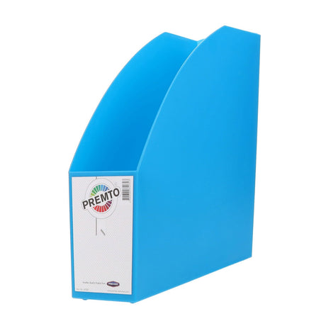 Premto Magazine Organiser Solid - Printer Blue | Stationery Shop UK