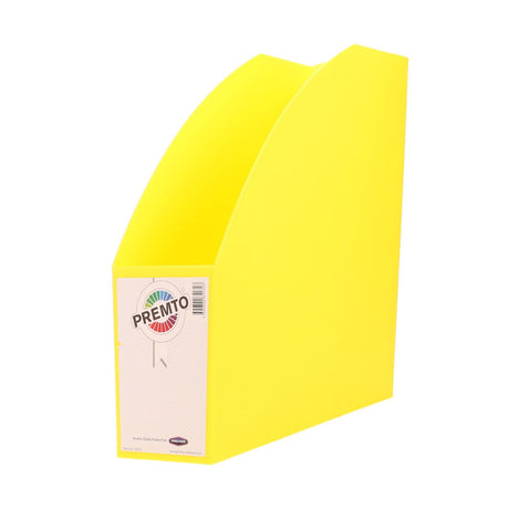 Premto Magazine Organiser Solid - Sunshine Yellow | Stationery Shop UK