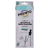 Premto Maths Set - Mint Magic - 9 Pieces-Math Sets-Premto|StationeryShop.co.uk