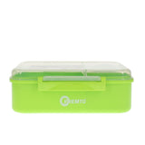 Premto Meal Box With Multicompartments - Caterpillar Green