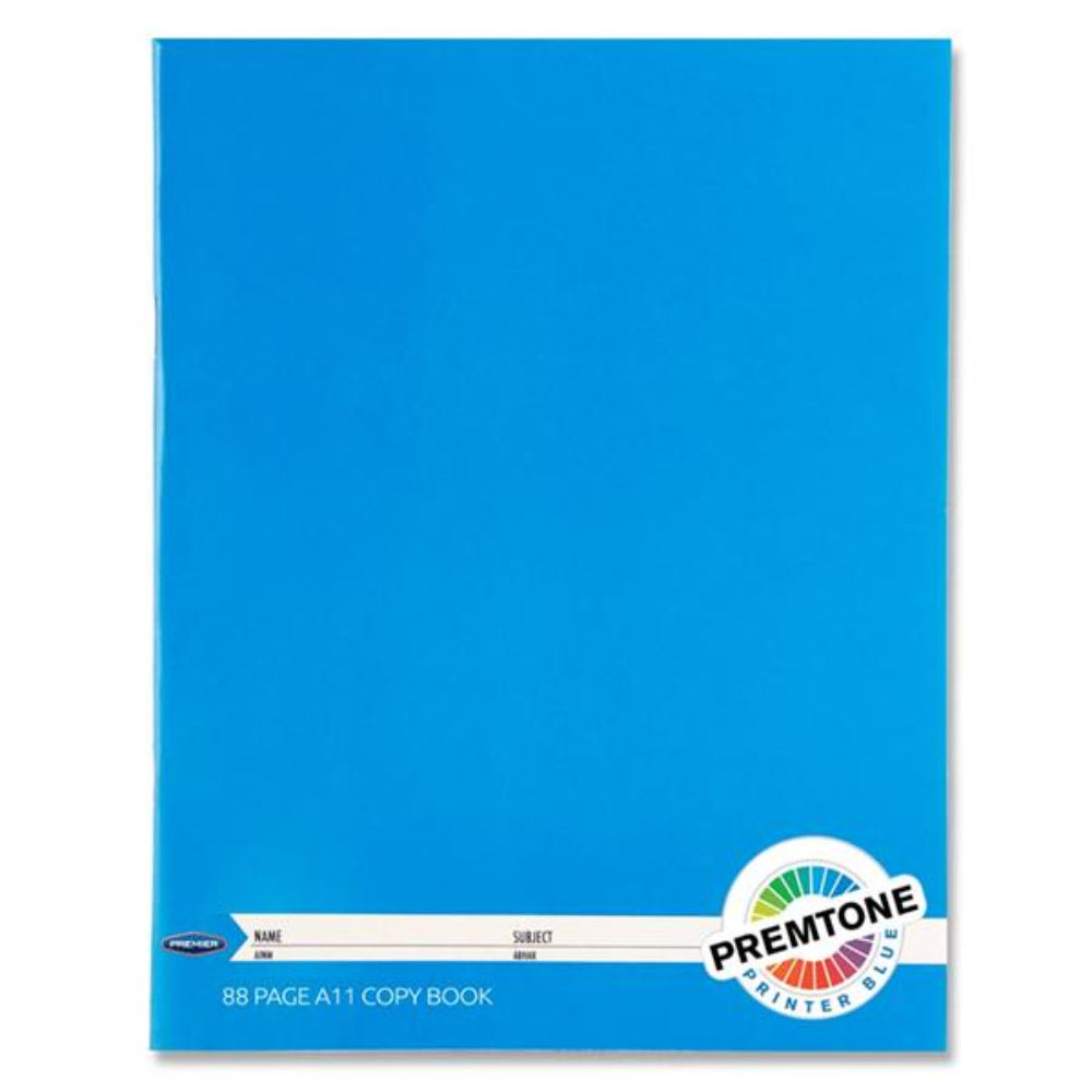 Premto Multipack | A11 Copy Book - 88 Pages - Pack of 10 | Stationery Shop UK