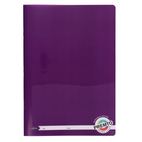 Premto Multipack | A4 Durable Cover Manuscript Book - 120 Pages - Pack of 5