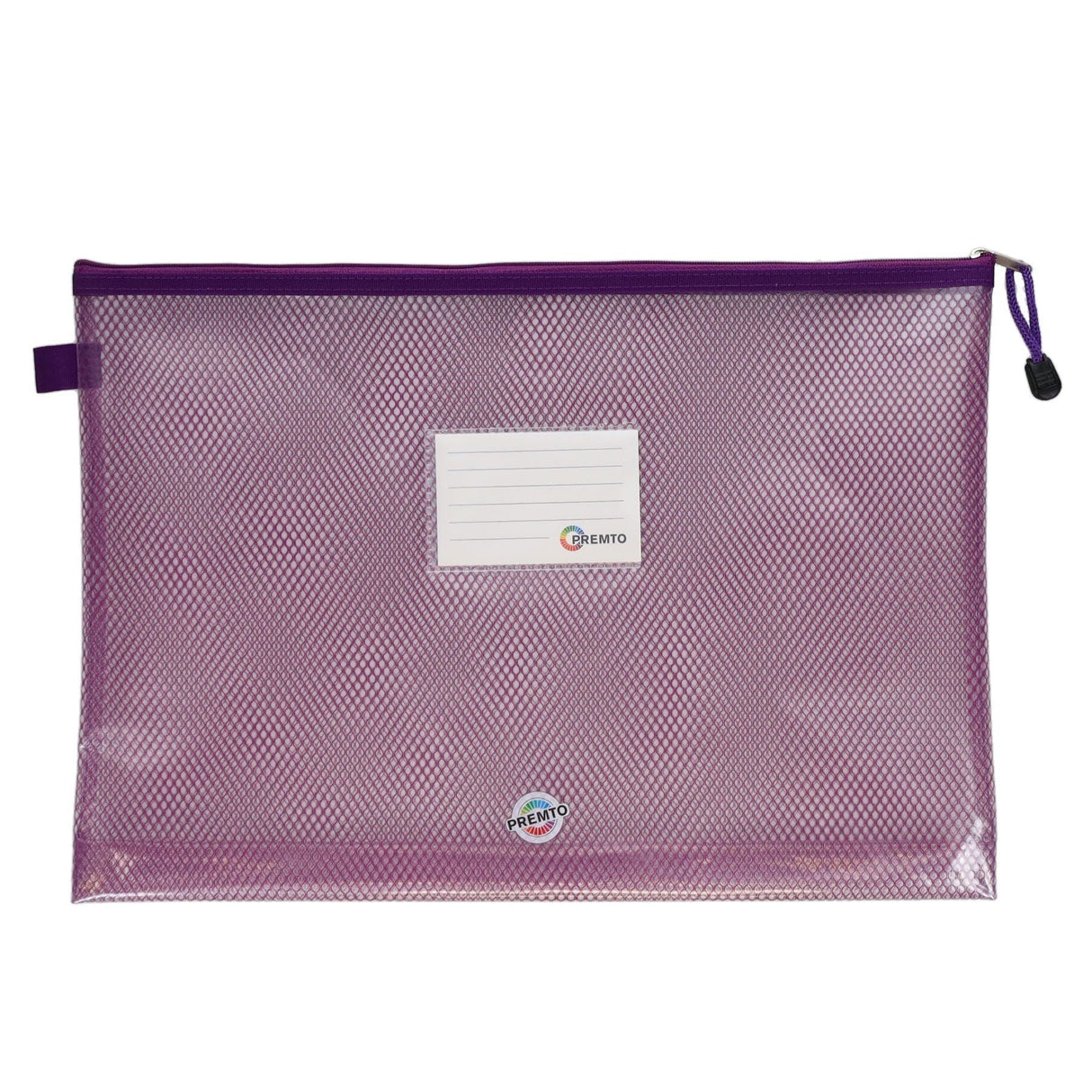 Premto Multipack | B4+ Ultramesh Expanding Wallet with Zip - Pack of 3 -Mesh Wallet Bags-Premto|StationeryShop.co.uk