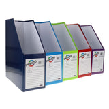 Premto Multipack | Magazine Organisers - Made of Heavy Duty Cardboard- Pack of 5 | Stationery Shop UK