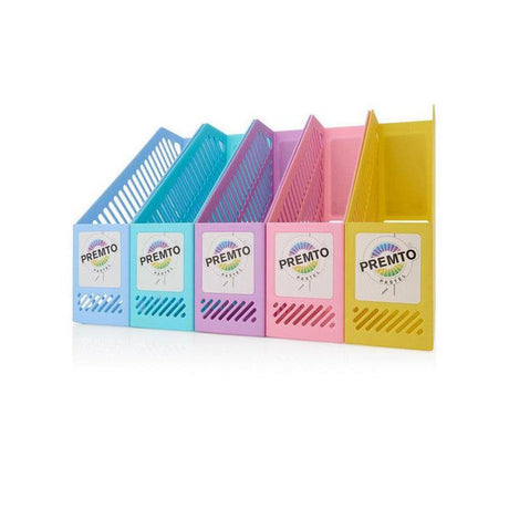 Premto Multipack | Pastel Magazine Organiser - Pack of 5