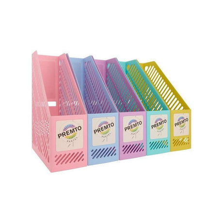 Premto Multipack | Pastel Magazine Organiser - Pack of 5