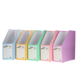 Premto Multipack | Pastel Magazine Organisers - Made of Heavy Duty Cardboard- Pack of 5 | Stationery Shop UK