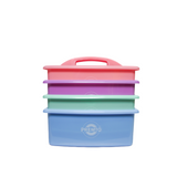 Premto Multipack | Pastel Storage Caddy - 235x225x130mm - Pack of 4-Storage Caddies-Premto | Buy Online at Stationery Shop