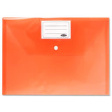 Premto Neon Multipack | A4 Button Storage Wallets - Pack of 3-Document Folders & Wallets-Premto|StationeryShop.co.uk