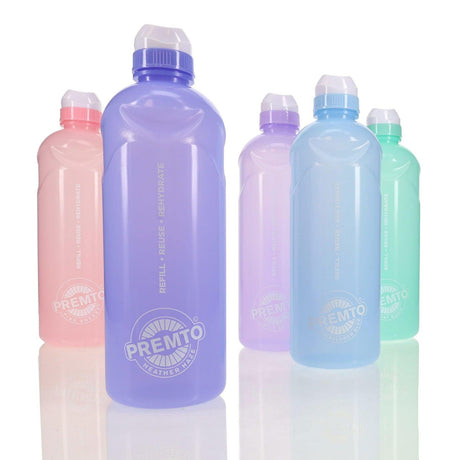 Premto Pastel 1 Litre Stealth Bottle - Pink Sherbet