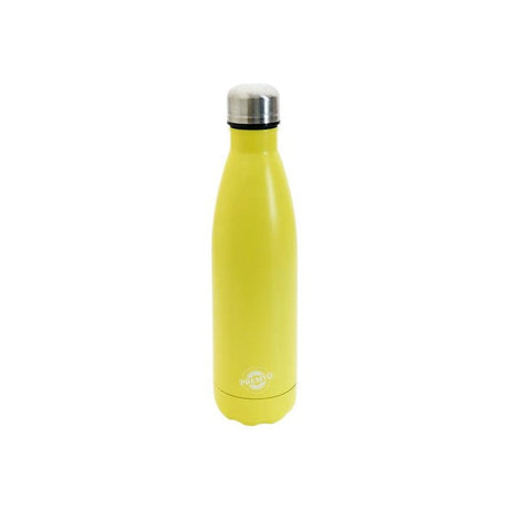 Premto Pastel 500ml Stainless Steel Water Bottle - Primrose Yellow | Stationery Shop UK