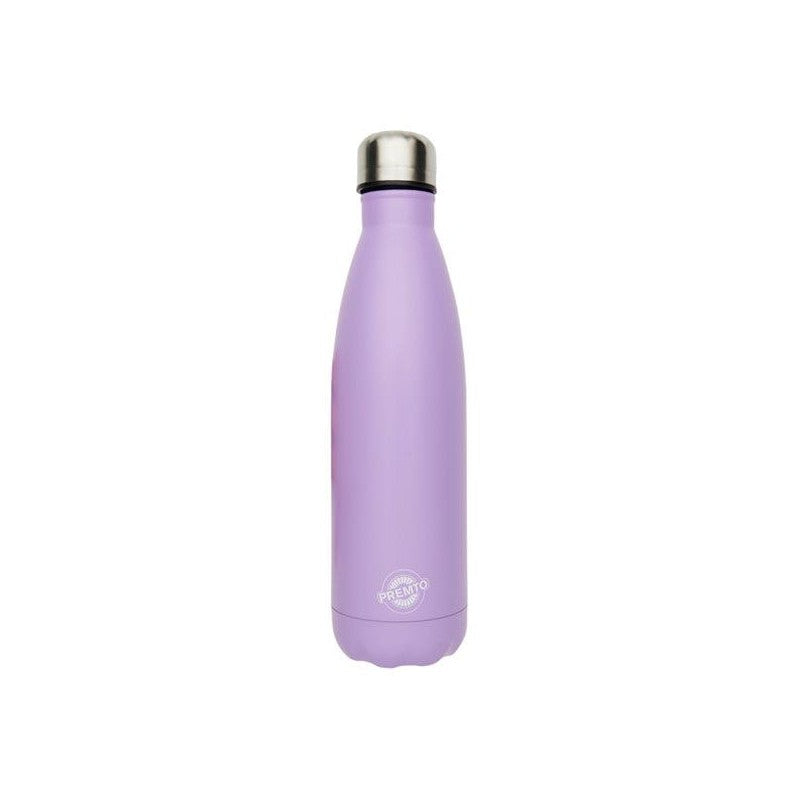 Premto Pastel 500ml Stainless Steel Water Bottle - Wild Orchid Purple | Stationery Shop UK