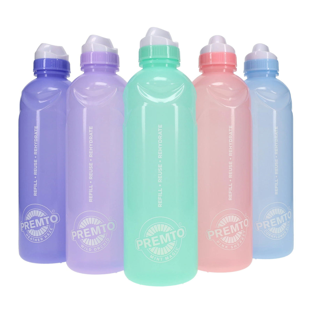 Premto Pastel 750ml Stealth Bottle - Pink Sherbet | Stationery Shop UK
