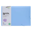 Premto Pastel A4+ 12 Part Expanding File - Cornflower Blue