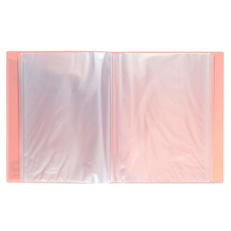 Premto Pastel A4 60 Pockets Display Book - Pink Sherbet