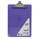 Premto Pastel A4 Clipboard Transparent - Pack of 5