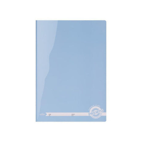 Premto Pastel A4 Durable Cover Manuscript Book - 120 Pages - Cornflower Blue | Stationery Shop UK