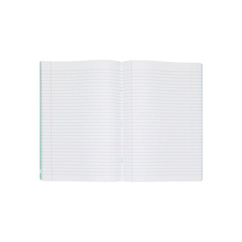 Premto Pastel A4 Durable Cover Manuscript Book - 120 Pages - Mint Magic Green | Stationery Shop UK