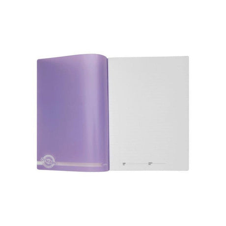 Premto Pastel A4 Durable Cover Manuscript Book - 120 Pages - Wild Orchid Purple | Stationery Shop UK