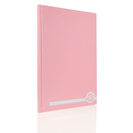 Premto Pastel A4 Hardcover Notebook - 160 Pages - Pink Sherbet