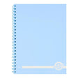 Premto Pastel A4 Wiro Notebook - 200 Pages - Cornflower Blue