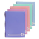 Premto Pastel A4 Wiro Notebook - 200 Pages - Heather Haze