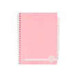 Premto Pastel A4 Wiro Project Book - 5 Subjects - 200 Pages - Pink Sherbet