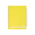 Premto Pastel A4 Wiro Project Book - 5 Subjects - 200 Pages - Primrose Yellow