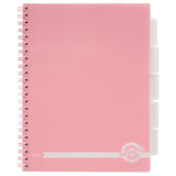 Premto Pastel A4 Wiro Project Book - 5 Subjects - 250 Pages - Pink Sherbet