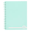 Premto Pastel A5 Wiro Notebook - 200 Pages - Mint Magic