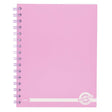 Premto Pastel A5 Wiro Notebook - 200 Pages - Wild Orchid