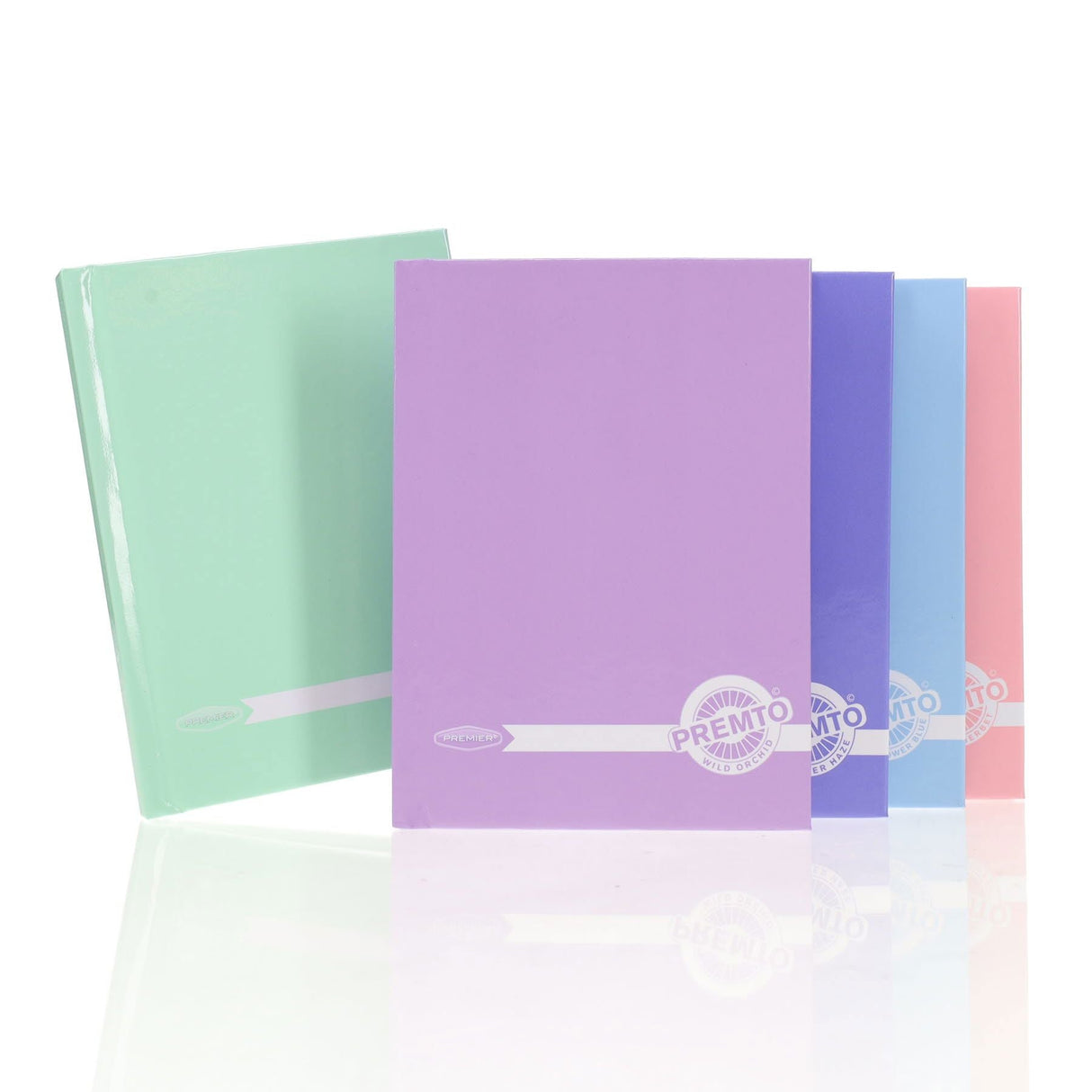 Premto Pastel A6 Hardcover Notebook - 160 Pages - Pastel - Cornflower Blue | Stationery Shop UK