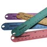 Premto Pastel Aluminium Ruler 30cm - Wild Orchid