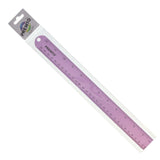 Premto Pastel Aluminium Ruler 30cm - Wild Orchid