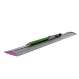 Premto Pastel Aluminum Ruler With Grip 30cm - Wild Orchid-Rulers-Premto | Buy Online at Stationery Shop